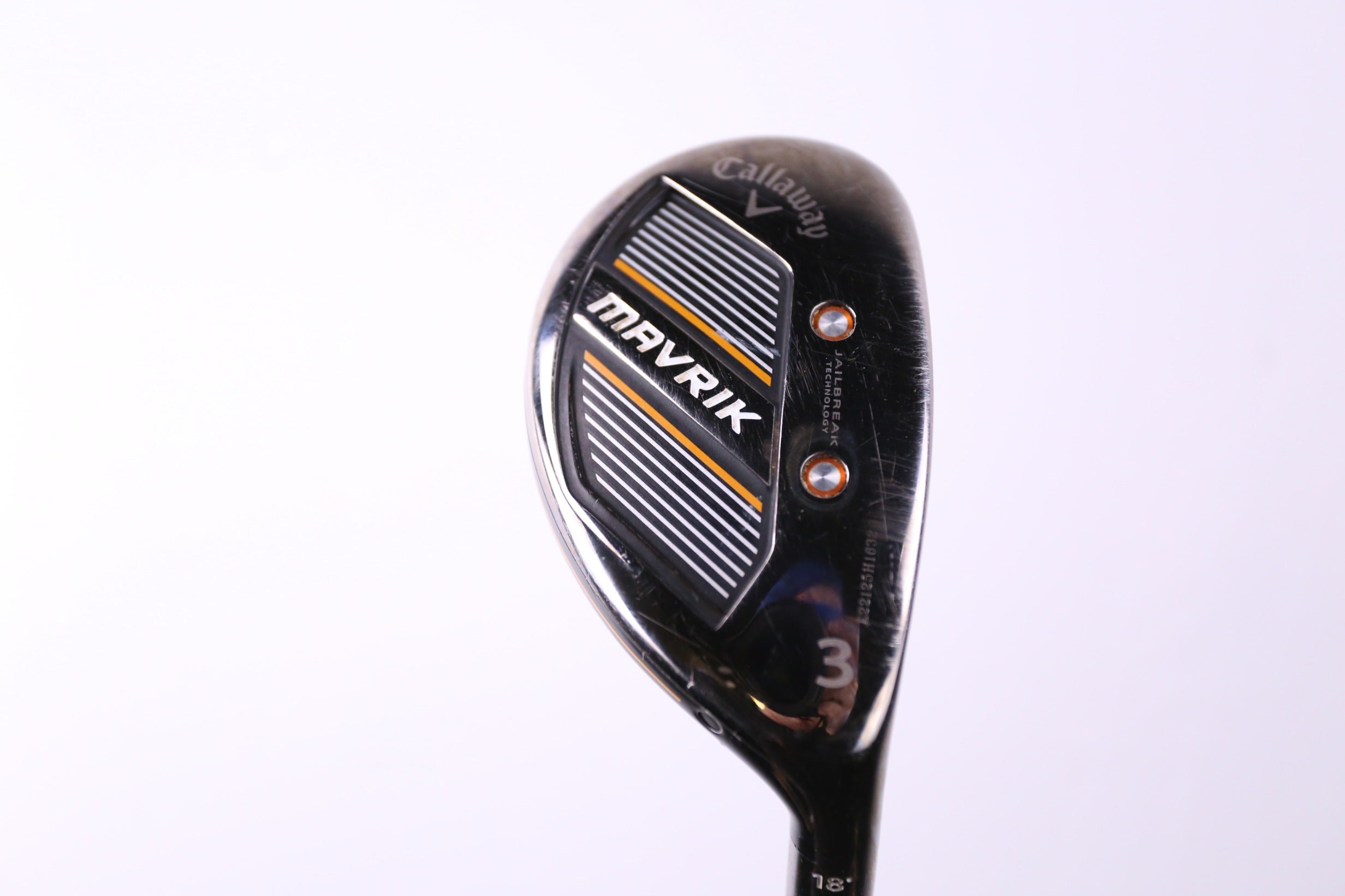 Used Callaway Mavrik 3H Hybrid Golf Club - Right Handed 18° Stiff Flex for Men - Perfect for Fairway Shots & Rough Recovery