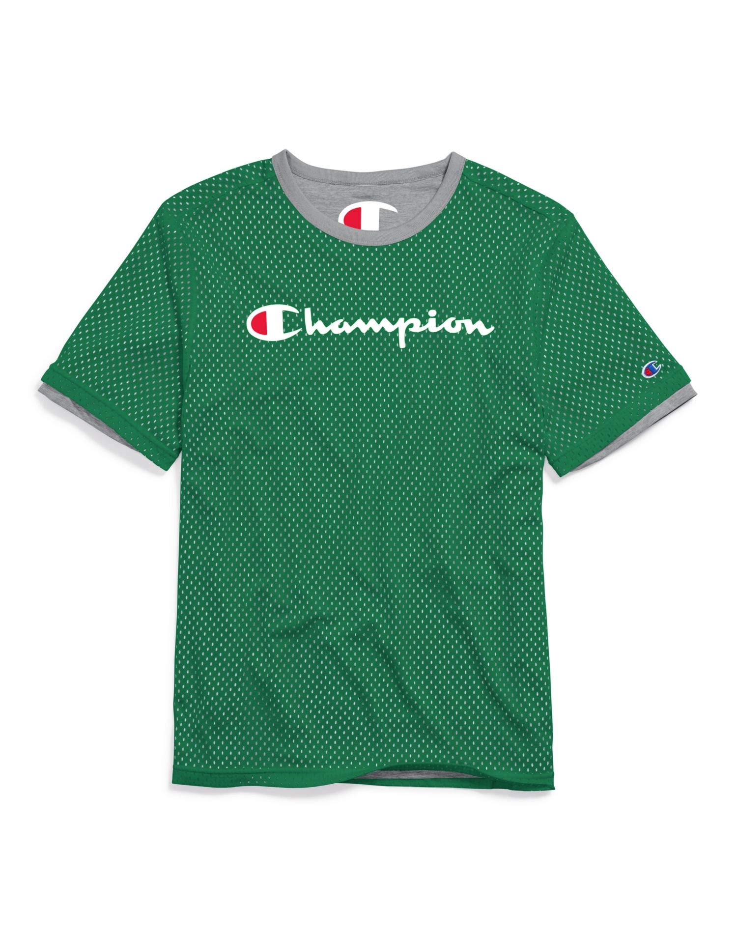 Champion Men's Reversible Mesh T-Shirt - Breathable & Lightweight Athletic Top for Gym, Running & Casual Wear