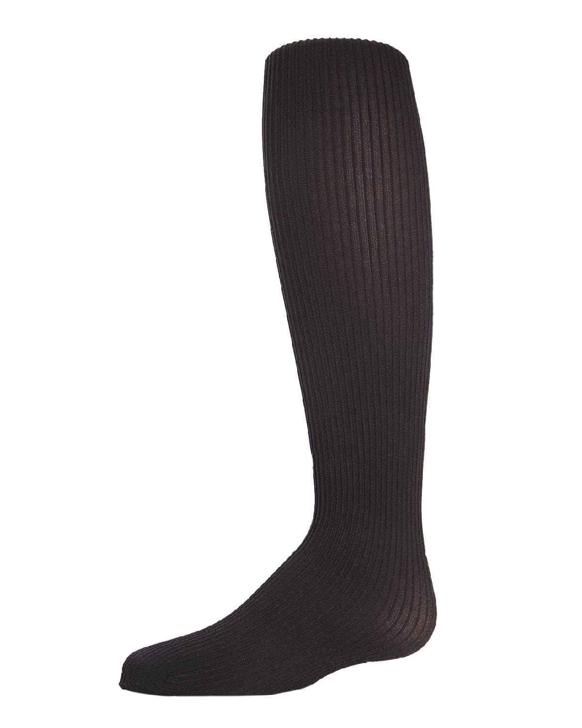 MeMoi Girls Ribbed Tights - Soft Stretchable Cotton Tights for Kids | Toddler & Baby Leggings | Perfect for School, Playtime & Winter Outfits