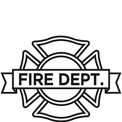 16 oz Firefighter Coffee Mug - Custom Engraved Silver Ceramic Cup for Fire Department | Perfect Gift for Firefighters, Office Use & Camping