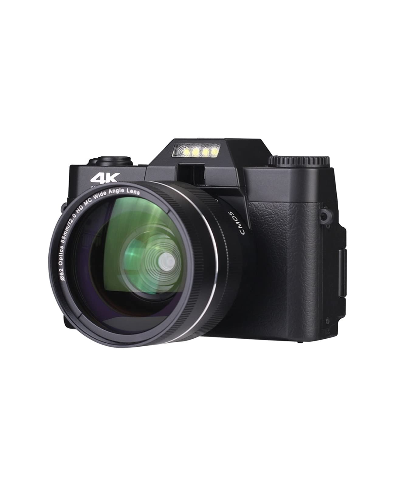 **AUBEST 30MP HD Digital Video Camera Camcorder with 16X Zoom, 64GB TF Card & Pro Lens - Portable Handheld Vlog Camera for YouTube, Travel, and Home Videos**