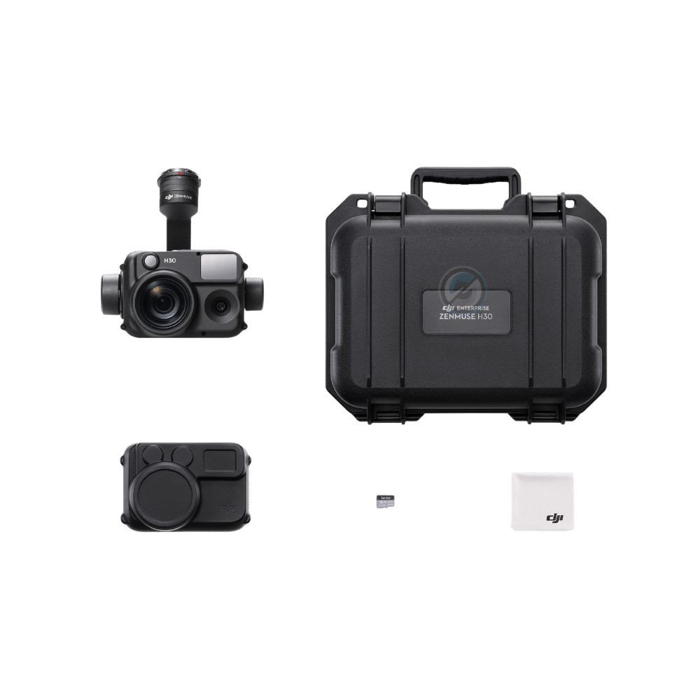 DJI Zenmuse H30 Thermal Imaging Camera with 640×512 Resolution - Professional Drone Payload for Search & Rescue, Firefighting, and Industrial Inspections (Worry Free Plus)