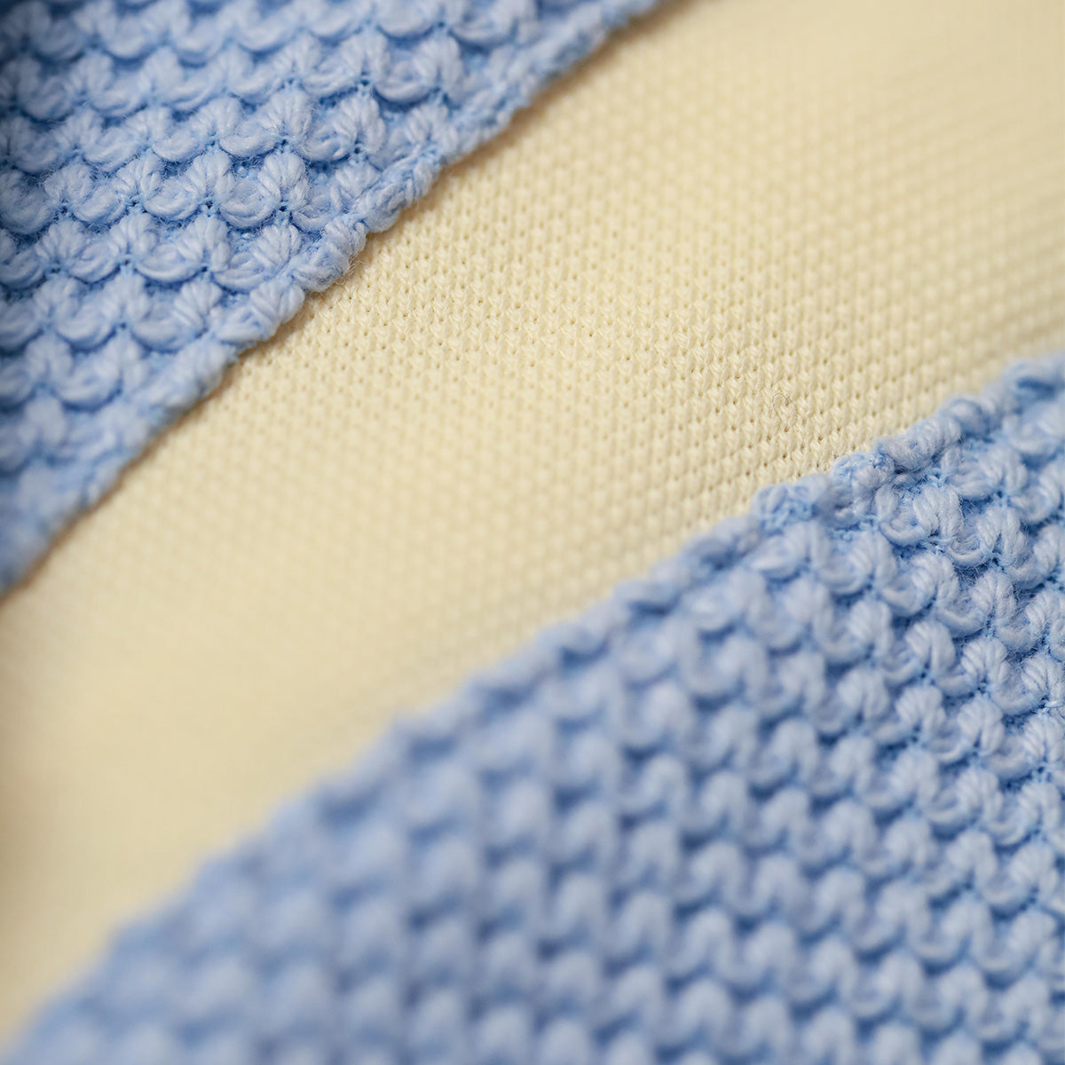 Premium Dona Knit Soccer Jersey - Sky Blue & Cream Color - Breathable & Lightweight for Men & Women - Perfect for Matches, Training & Fan Wear