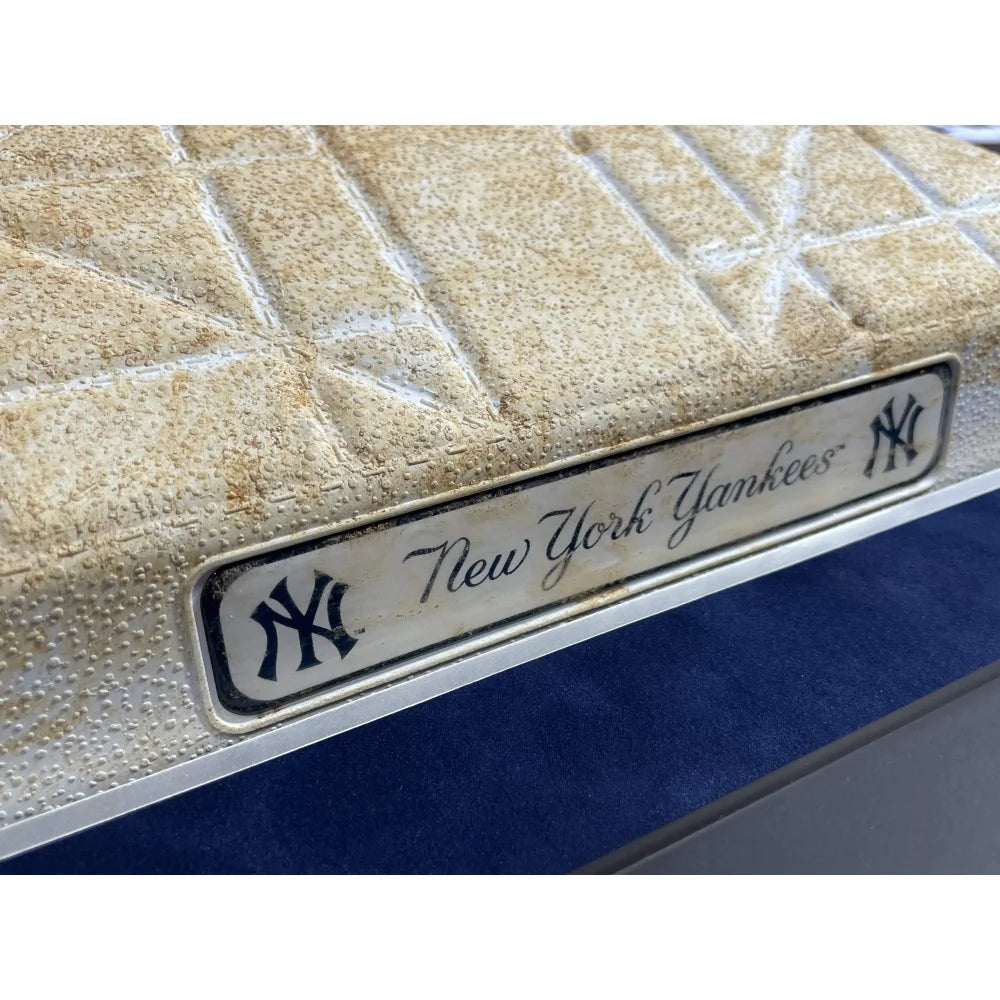 Authentic Derek Jeter Game-Used NY Yankees Base with Steiner COA - MLB Memorabilia 8/27/12 - Perfect for Yankees Fans, Sports Collectors & Man Cave Decor