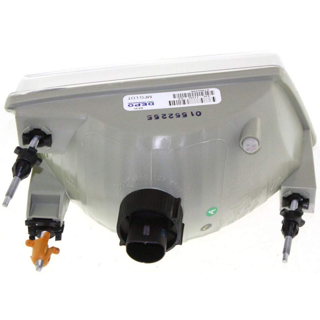 2001-2010 Mazda B4000 Headlight Assembly - Driver & Passenger Side with Bulbs - Direct Replacement for MA2502117 & MA2503117 - Perfect for Night Driving, Off-Road Adventures, and Vehicle Restoration Projects