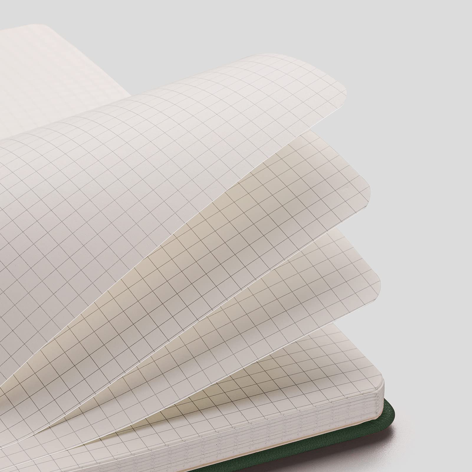 AHGXG Graph Paper Notebook 2 Pack - A5 Grid Journal with 384 Pages, 120gsm Thick Paper, Hardcover Math & Science Notebook for Students (5.75'' × 8.38'') - Perfect for Algebra, Geometry, Engineering & Note Taking