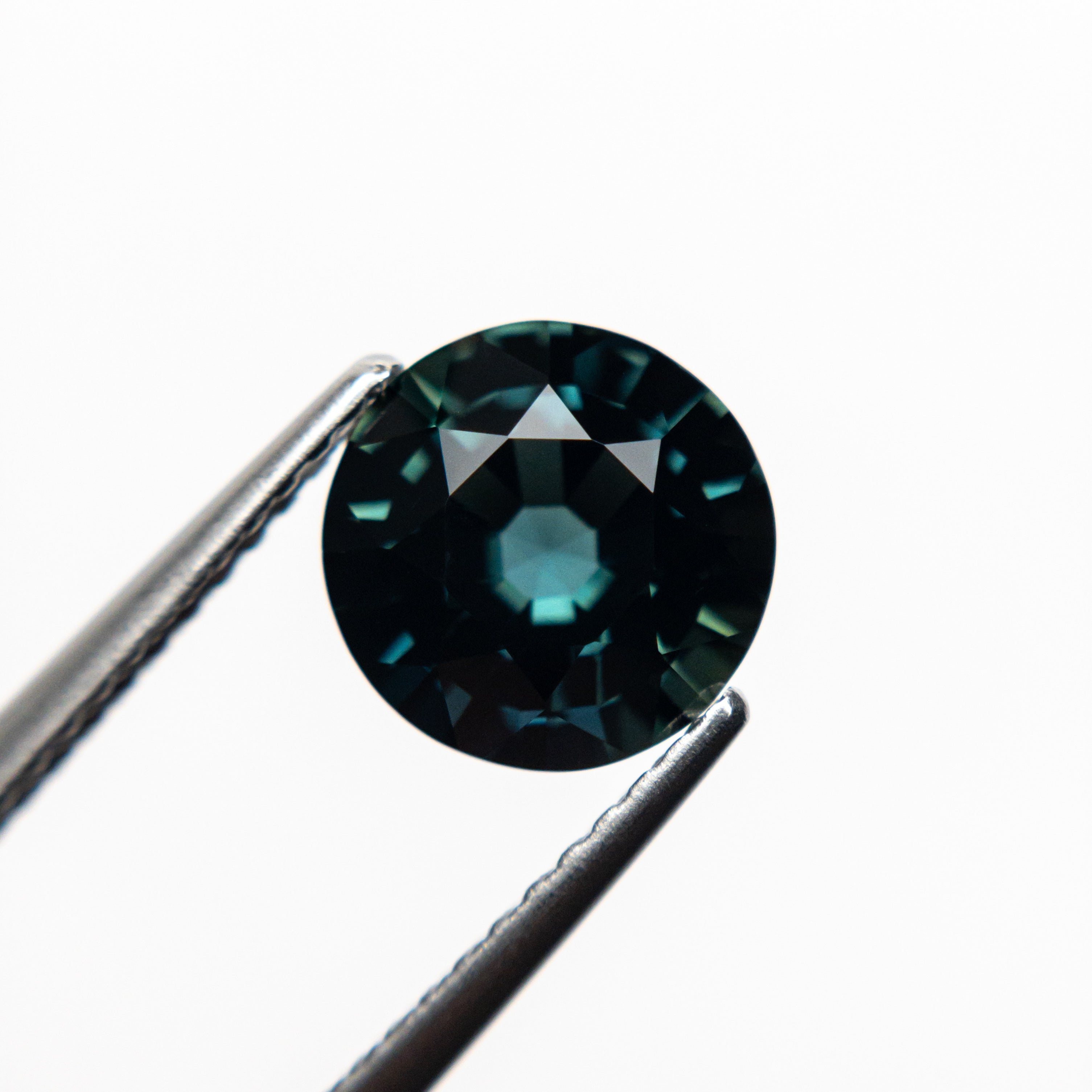2.09ct Round Brilliant Blue Sapphire Gemstone - 7.77x7.70x4.71mm (20960) for Engagement Rings & Jewelry Making