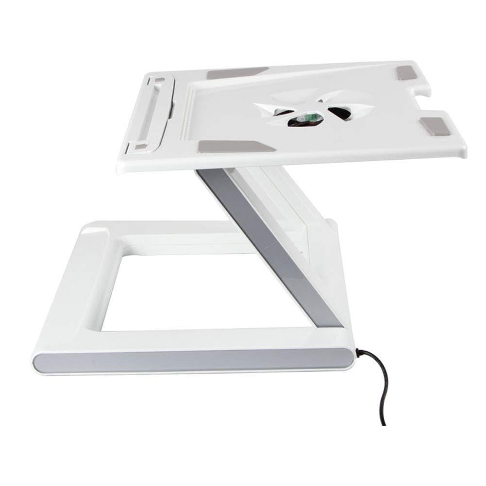 Adjustable Folding Projector Stand - Portable Telescopic Tripod Mount with Desktop Shelf for Home Theater, Office Presentations & Bedroom Use (White)
