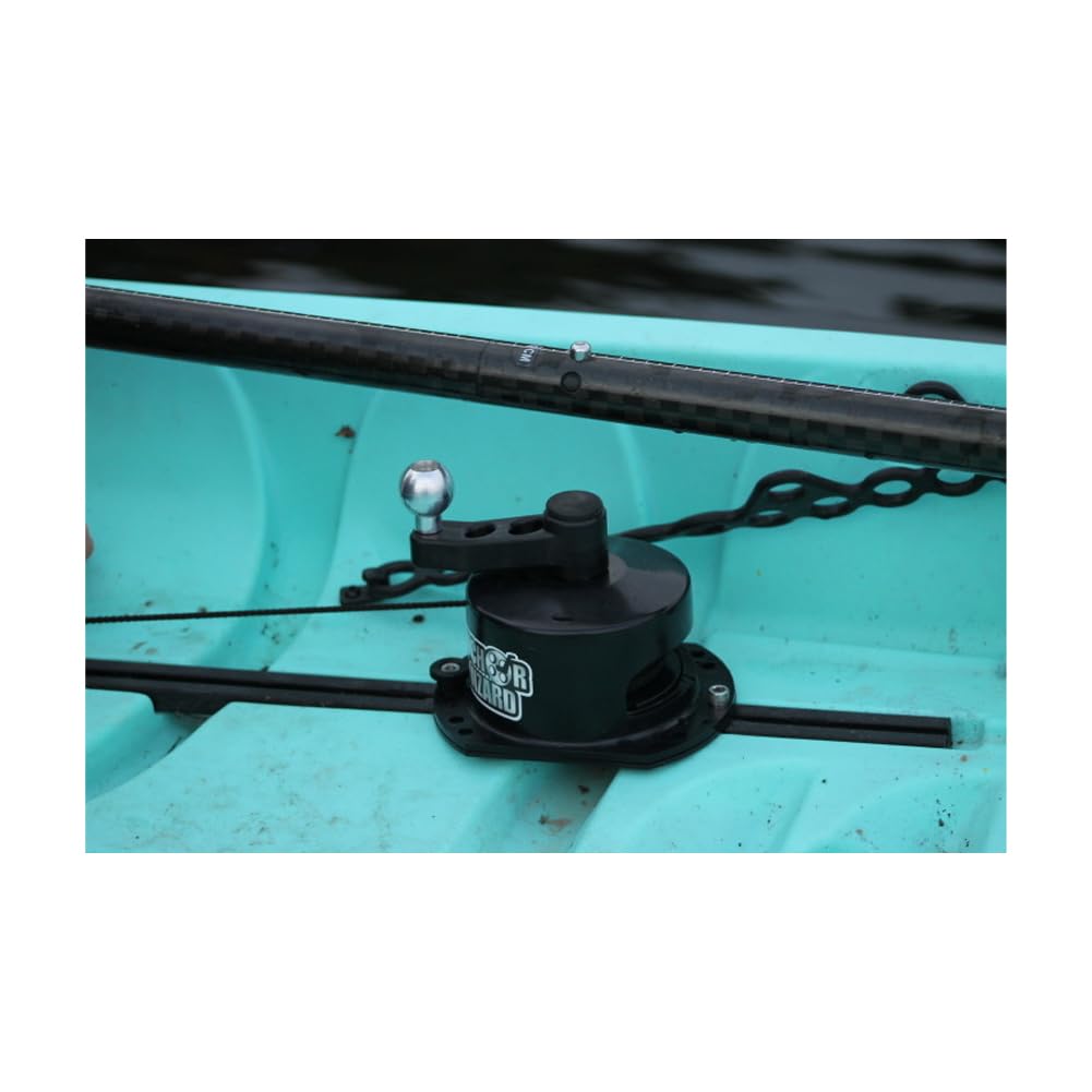 Low Profile Kayak Crank - Lightweight Aluminum Kayak Seat Adjuster for Smooth Reclining | Perfect for Fishing & Recreational Kayaking