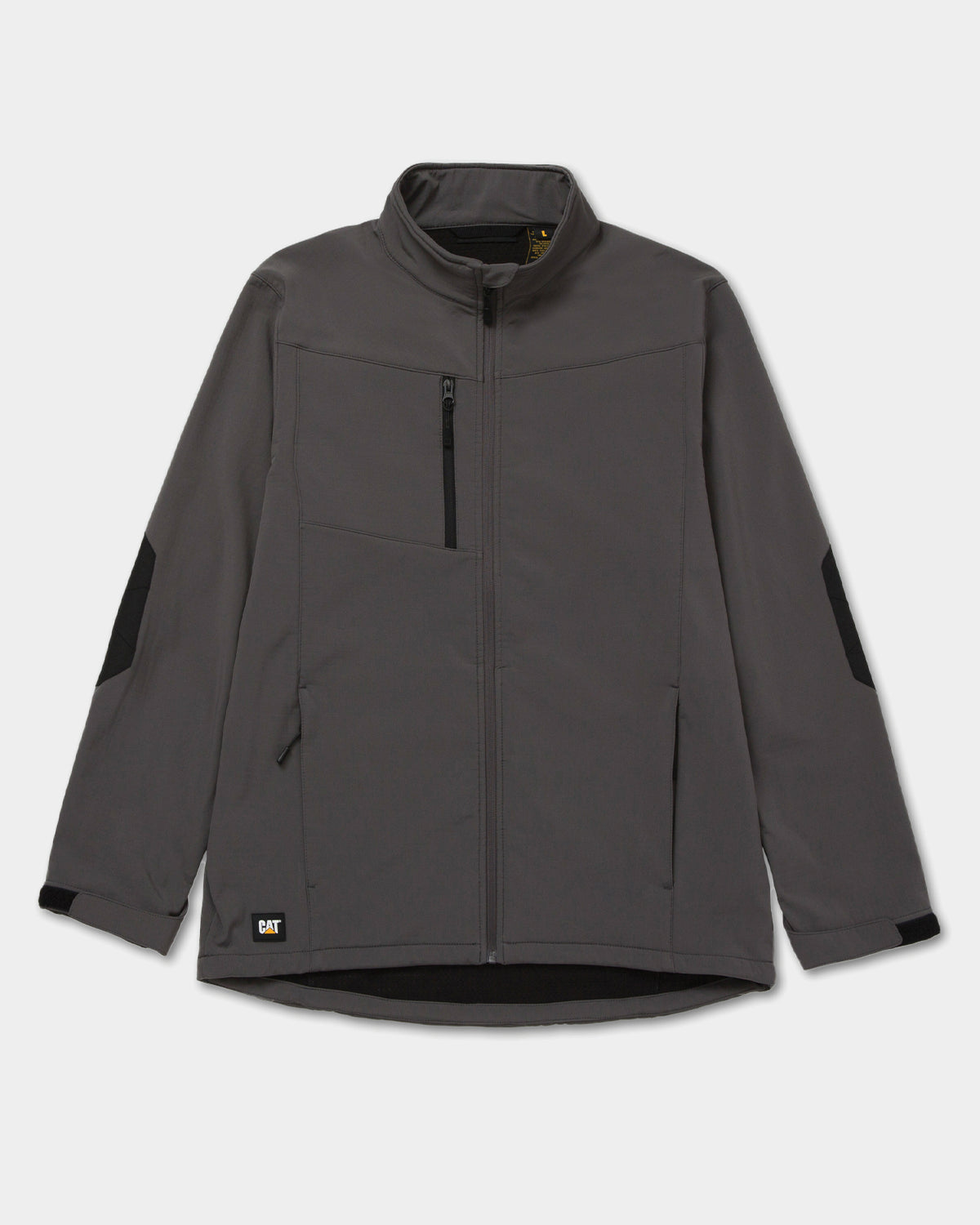 Men's Grid Fleece Softshell Work Jacket - Lightweight, Water-Resistant & Warm for Outdoor Work, Hiking & Casual Wear