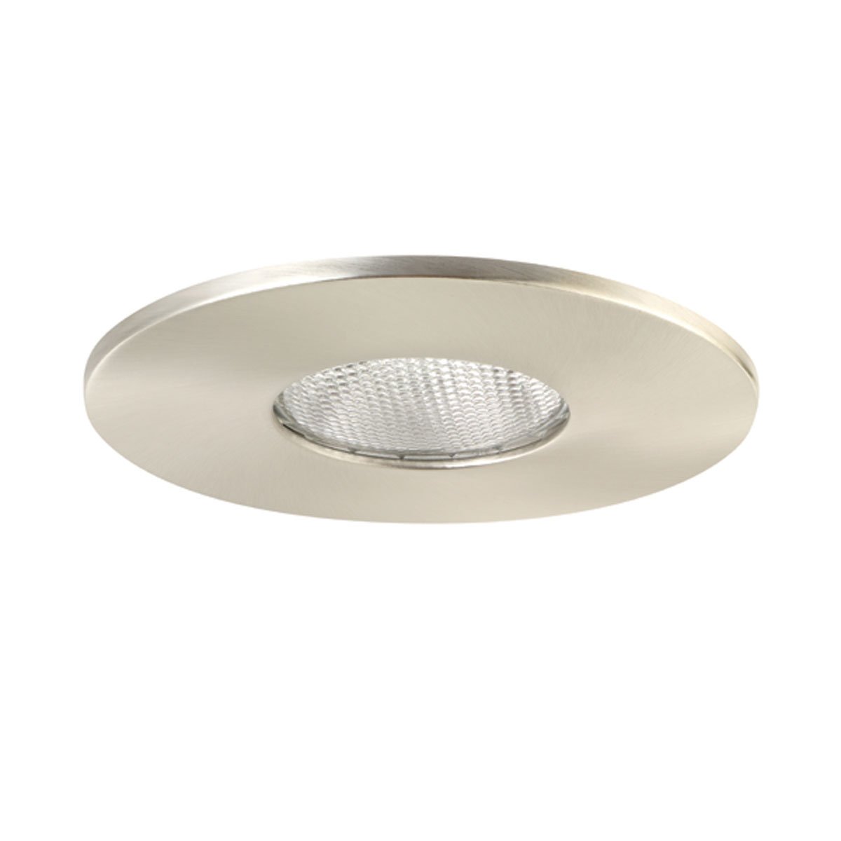 Globe Electric 9248601 5 Inch Recessed Spot Light Kit - Brushed Nickel Finish | Dimmable LED Downlight for Kitchen, Living Room & Bedroom Lighting
