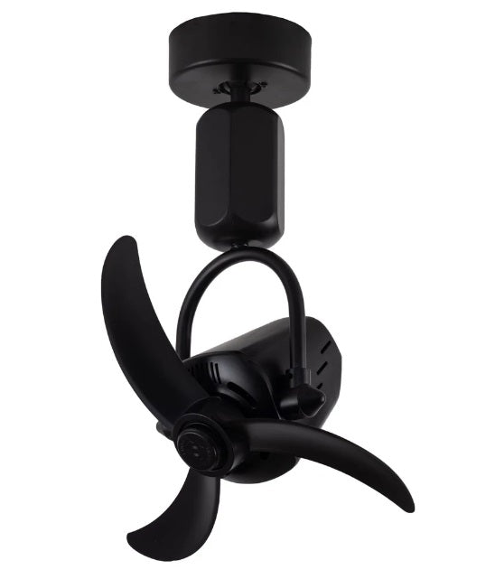 Fanco Vino 18 DC Wall/Corner Fan with Remote Control - Energy Efficient Quiet Ceiling Fan for Bedroom, Living Room & Office - Modern Cooling Solution with Adjustable Speeds