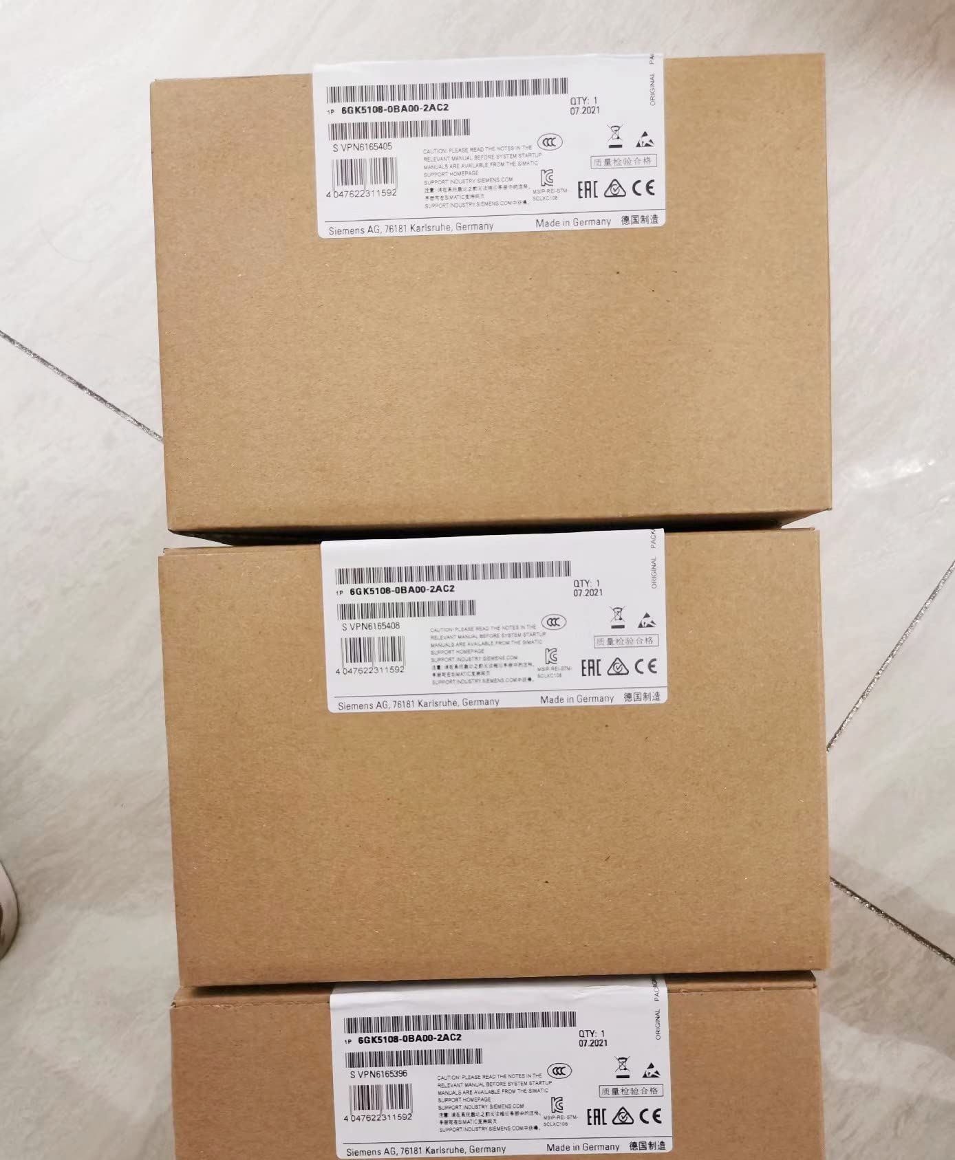 1PCS New Electrical Switch Module 6GK5108-0BA00-2AC2 IE Switch - Industrial Ethernet Network Switch for Factory Automation & Smart Manufacturing