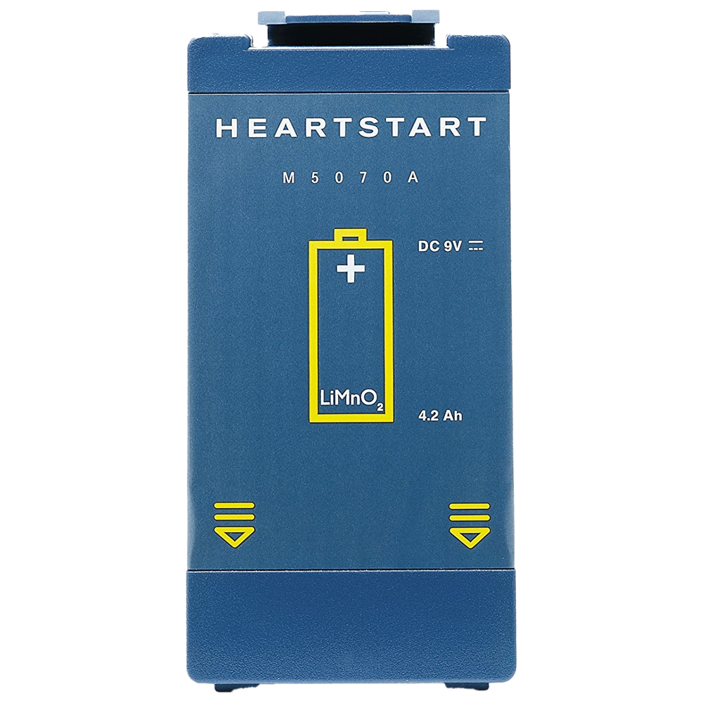 Original Philips HS1 & FRX HeartStart M5070A Replacement Battery - Compatible with Philips AED Defibrillators - Perfect for Emergency First Aid & Home Safety Kits