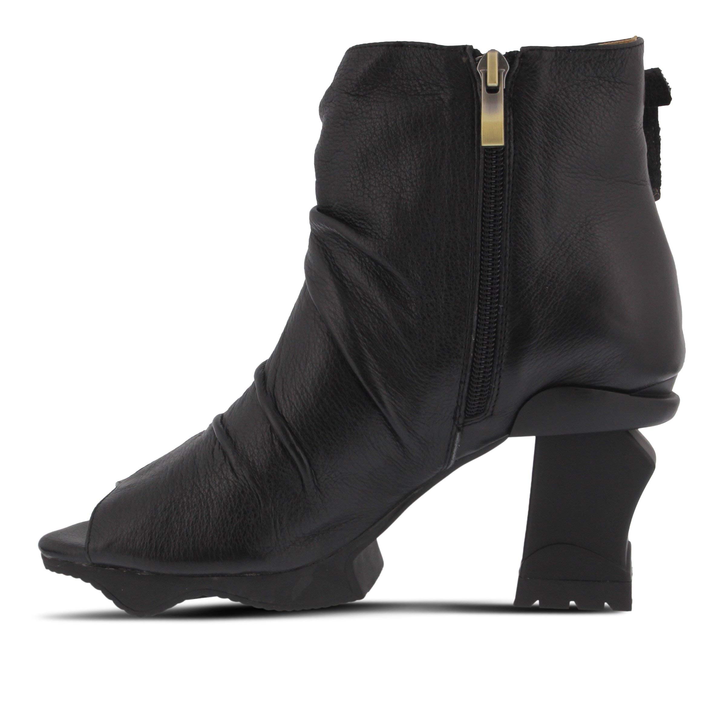 Spring Step L'Artiste Women's Nesgara Ankle Booties - Comfortable Low Heel Shooties for Casual Wear, Office & Date Nights
