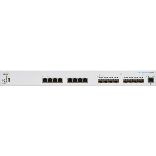 Cisco CB350 16XTS 16-Port 10G Ethernet Switch with RJ45/SFP+ Ports | Managed Network Switch for Business & Data Centers | High-Speed Connectivity for Servers, Storage & Cloud Applications