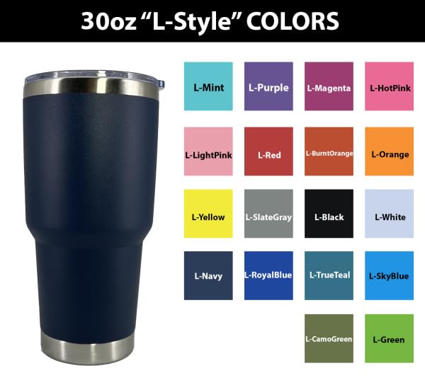 AVITO Personalized Nail Tech Tumbler - 30oz Vacuum Insulated Stainless Steel Cup with Lid - Laser Engraved Custom Design - Perfect Gift for Manicurists & Nail Technicians - Ideal for Salon, Spa, or Home Use