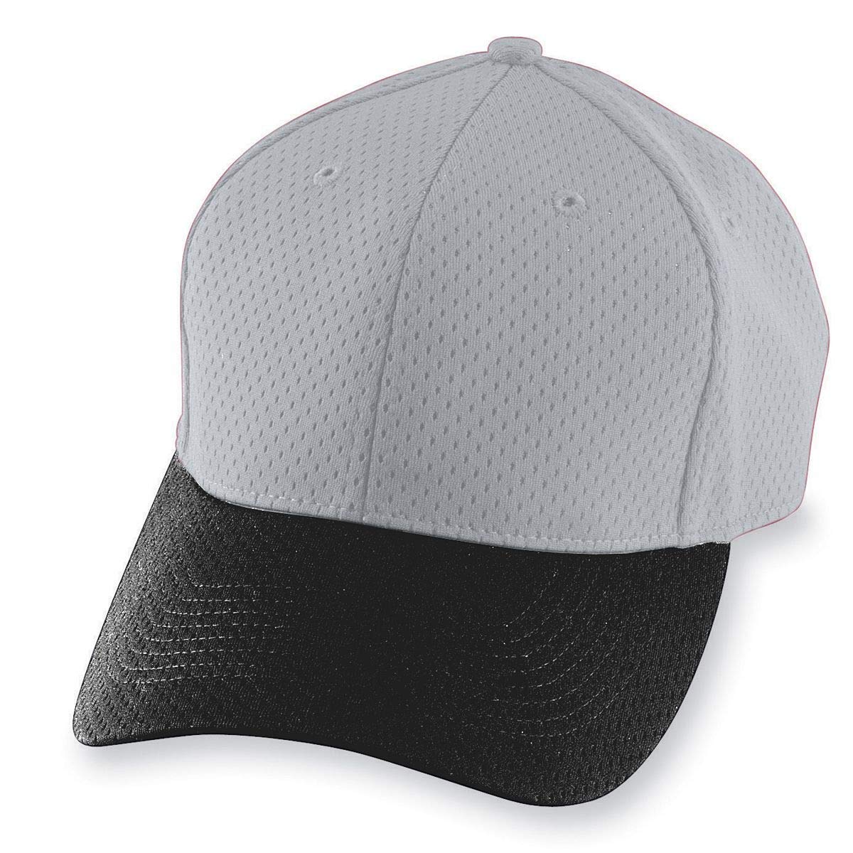 Augusta Men's Athletic Mesh Cap - Lightweight Breathable Baseball Hat for Running, Hiking & Outdoor Sports - Adjustable Snapback Design