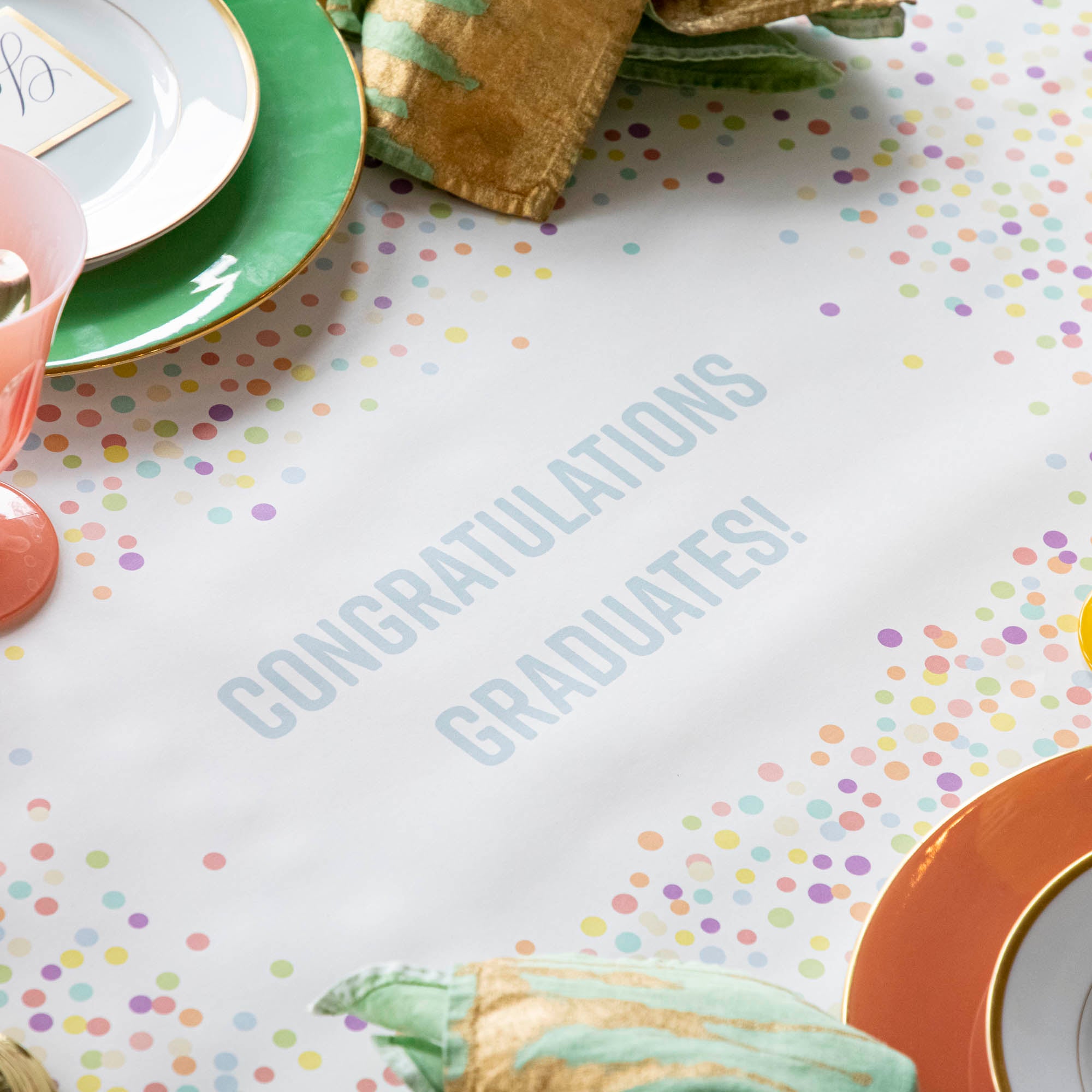 Personalized Confetti Sprinkles Runner - Custom Wedding Aisle Decor for Boho, Rustic & Modern Weddings - Perfect for Bridal Showers, Baby Showers & Party Decorations