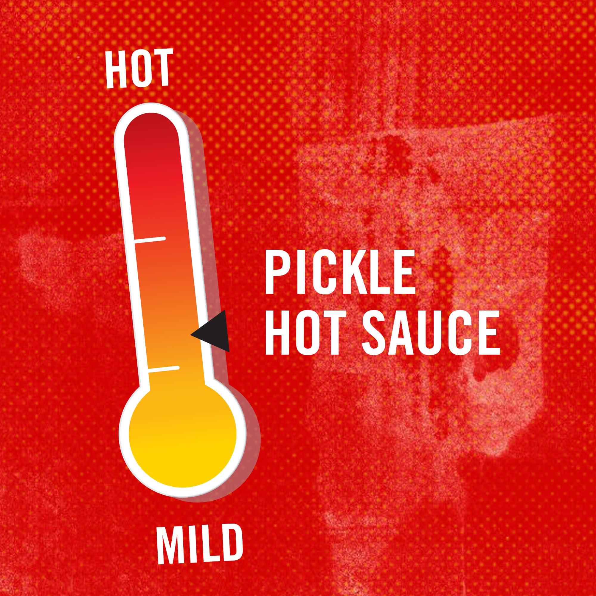 Frank's RedHot Dill Pickle Hot Sauce - 5 fl oz (Pack of 12) - Spicy Pickle Flavor for Wings, Burgers & Snacks - Perfect for Game Day & BBQ Parties