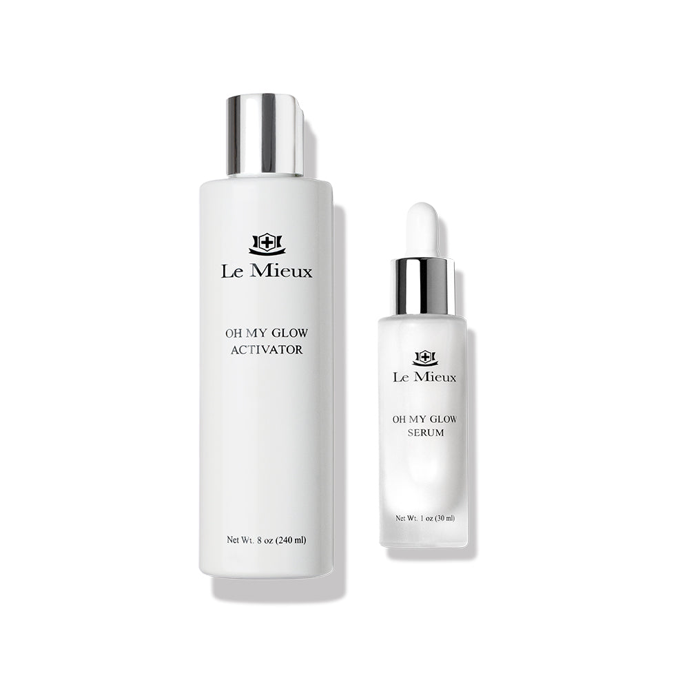 The Glow Team (OMG Activator + OMG Serum) - Brightening Skincare Set for Radiant Skin | Perfect for Nighttime Routine & Special Occasions