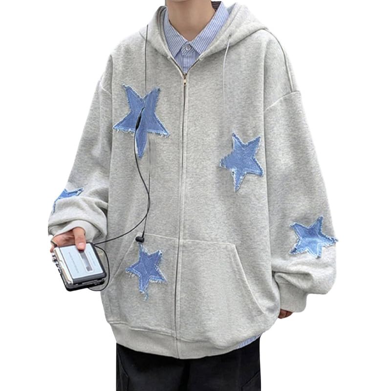 A-whie Star Print