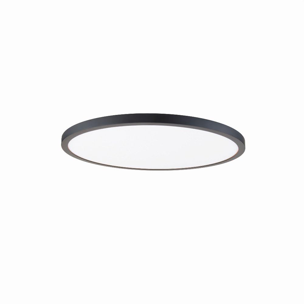 WAC Lighting 15 Inch Round LED Flush Mount Ceiling Light - Energy Star Certified, 3500K Warm White, Brushed Nickel Finish - Perfect for Bedroom, Kitchen, Hallway & Office Lighting