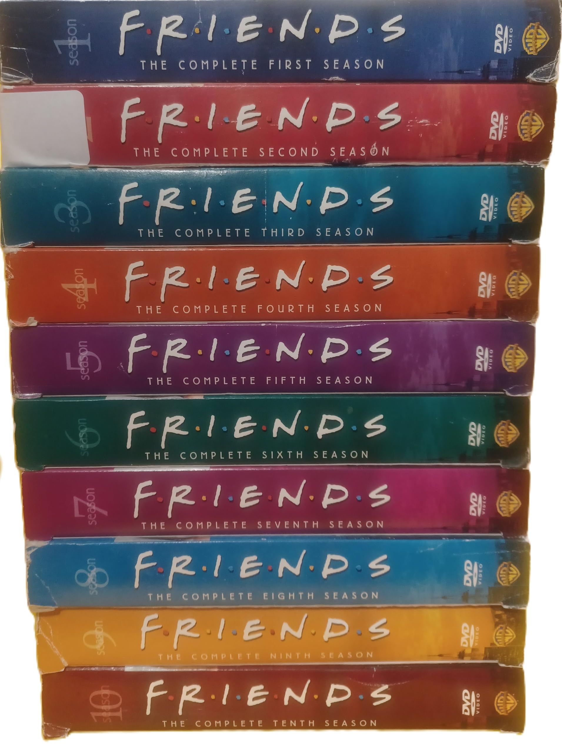 Friends TV Show Complete Seasons 1-10 DVD Box Set Bundle - Perfect for Binge Watching & Gift Giving