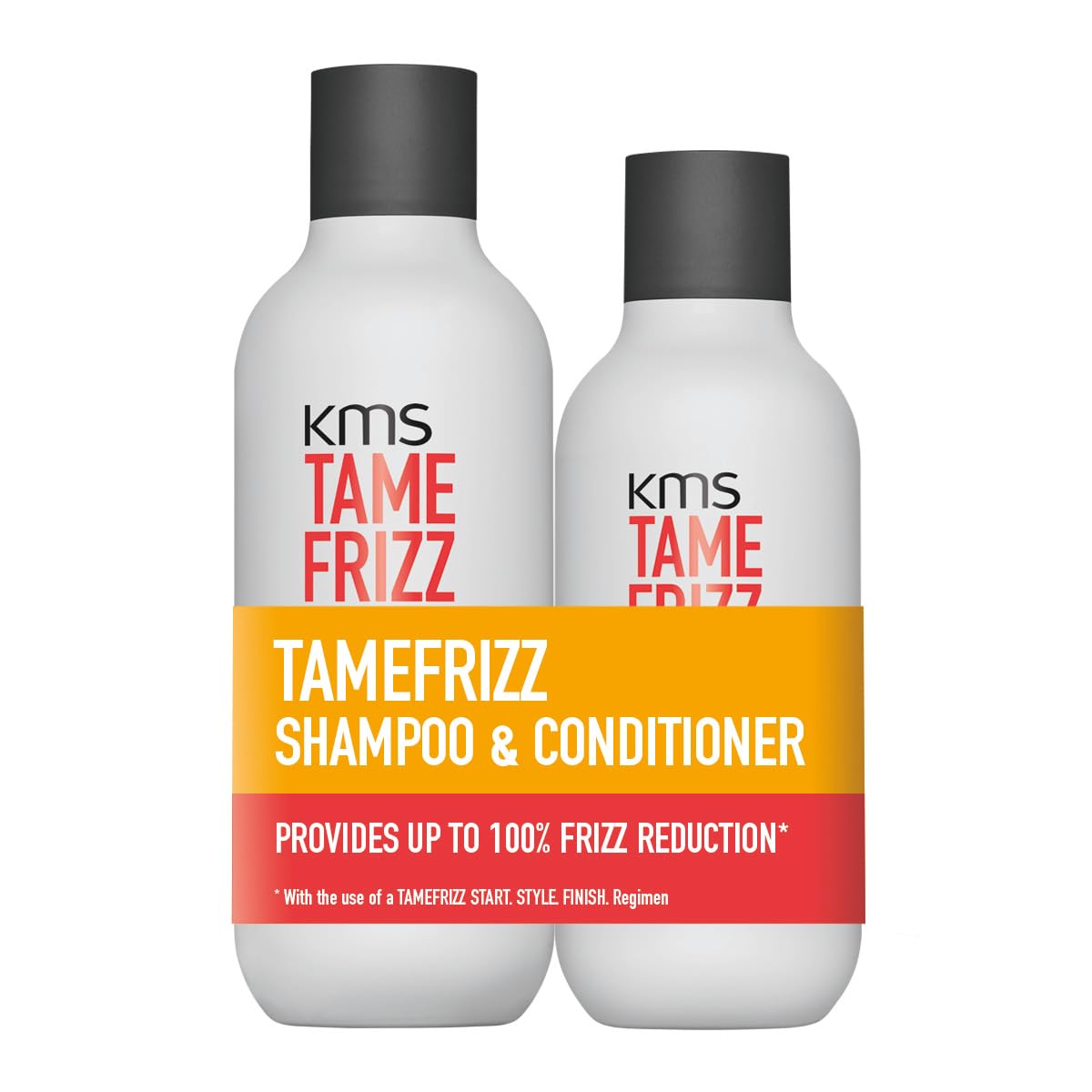 KMS TameFrizz Smoothing Shampoo for Frizzy Hair - Hydrating & Nourishing Formula for Curly, Wavy & Damaged Hair - Salon Quality Frizz Control Shampoo for Daily Use at Home
