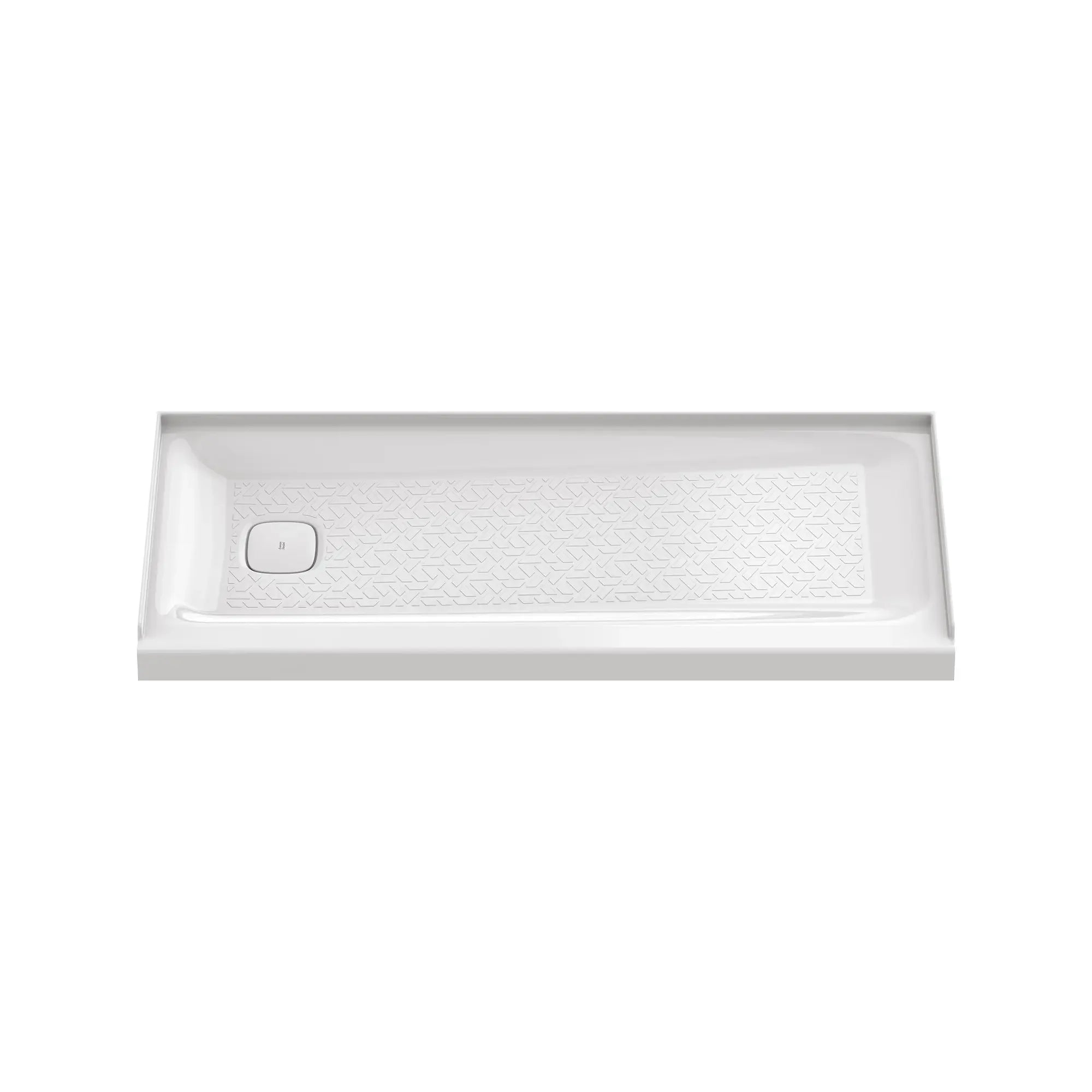 60 x 30 Inch Single Threshold Shower Base with Left Hand Drain - Durable Acrylic Shower Pan for Bathroom Remodeling, Perfect for Small Bathrooms & Walk-In Showers