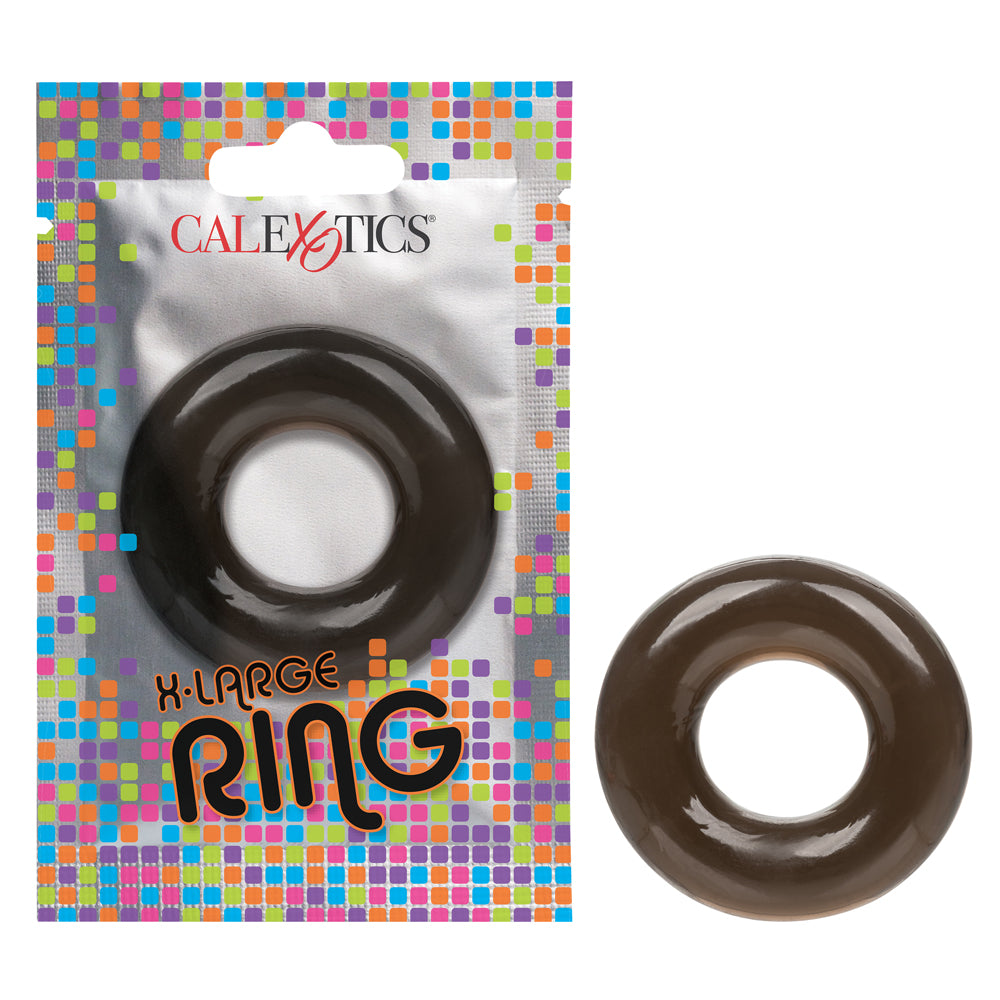 Premium CalExotics X Large Cock Ring - Strong & Comfortable Stretchy Silicone Cock Ring for Men - Enhances Erections & Pleasure - Great for Couples Play & Solo Use