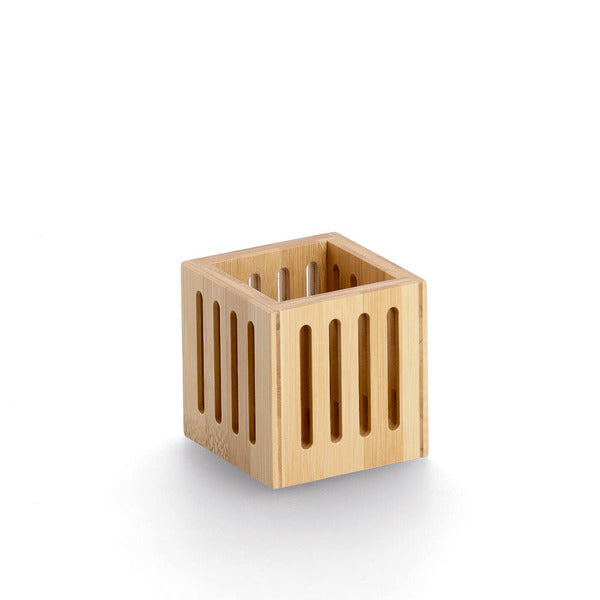 Bamboo Desk Organizer Set - Wooden Office Storage for Pens, Pencils & Supplies - Perfect for Home Office, School & Workspace Organization