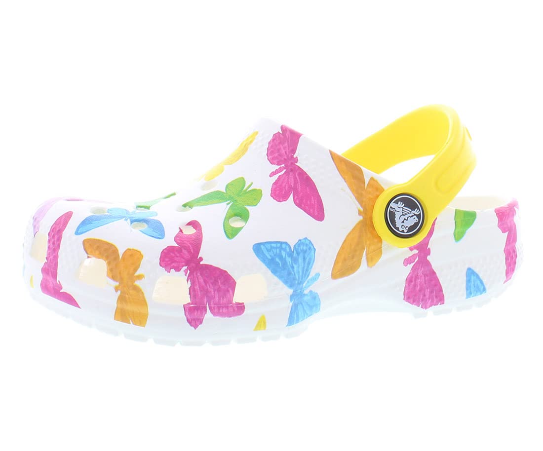 Crocs Kids' Classic Graphic Clog | Comfortable Water Shoes for Boys & Girls | Perfect for Beach, Pool & Outdoor Play