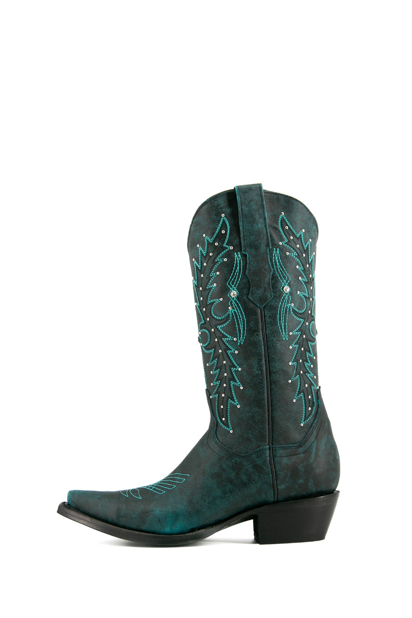Paulina Snip Toe Cowgirl Boots for Women - Western Ankle Boots with Pointed Toe & Stylish Stitching | Perfect for Country Dancing, Rodeo Events & Casual Outfits