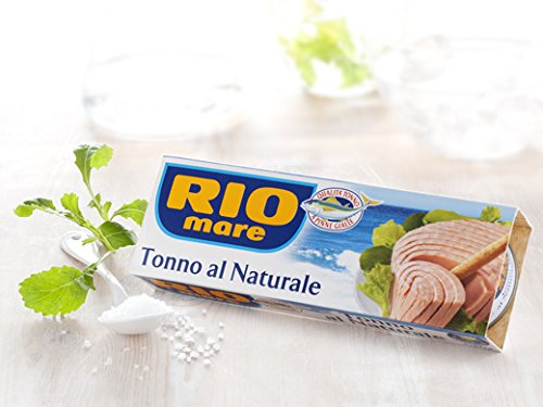 Rio Mare Premium Yellowfin Tuna in Olive Oil - Pack of 12 Cans (80g/2.82oz Each, 960g Total) | Italian Imported High-Quality Tuna | Perfect for Salads, Sandwiches & Healthy Meals