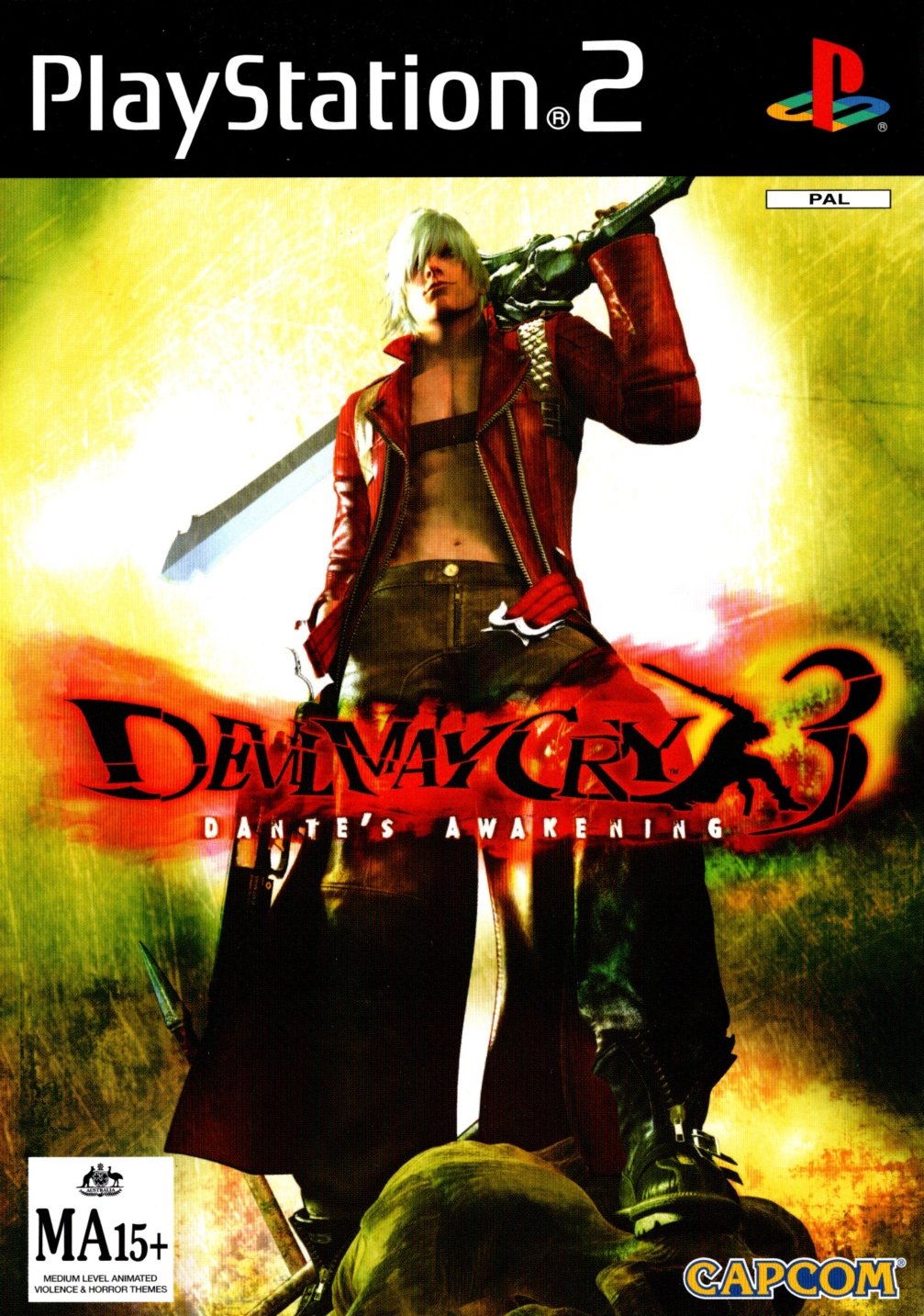 Devil May Cry 3: Dante's Awakening - PS2 Game for Playstation 2 (PAL Version) | Action-Adventure Video Game for Classic Gaming & Collectors