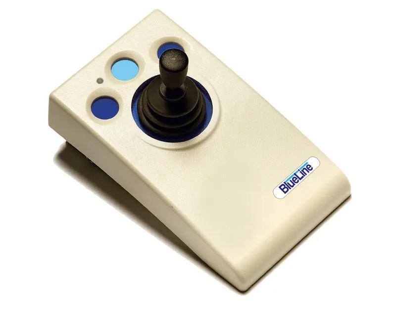 BlueLine Wireless Bluetooth Joystick for Gaming - Compatible with PC, PS4, PS5, Mobile Devices | Ergonomic Design for Comfortable Gameplay | Perfect for FPS, Racing & Action Games