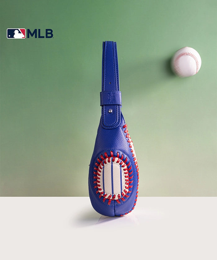 MLB New York Mets Hobo Bag for Women - Stylish Crossbody Shoulder Purse - Perfect for Baseball Games, Shopping & Daily Use