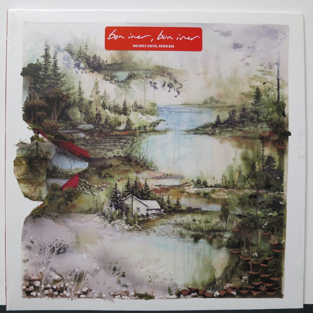 Bon Iver Self-Titled Vinyl LP Record - Limited Edition Folk Indie Music for Home Listening & Collectors