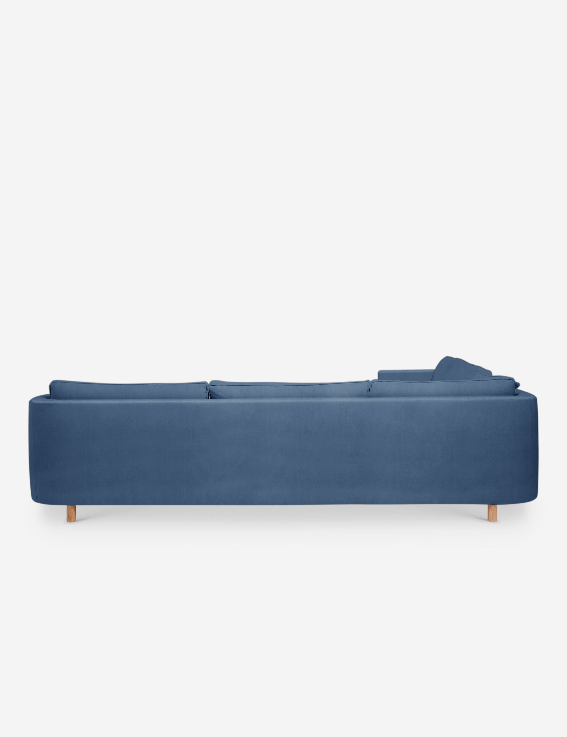 Belmont Corner Sectional Sofa by Ginny Macdonald - Modern L-Shaped Couch with Storage for Living Room, Family Room & Small Spaces