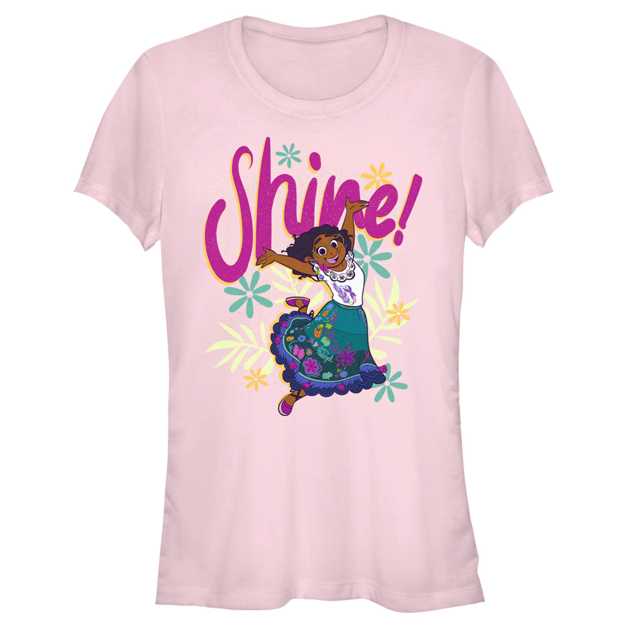 Disney Junior's Shine Graphic T-Shirt for Kids - Soft Cotton Tee with Fun Character Design | Perfect for Playdates, Birthday Parties & Everyday Wear