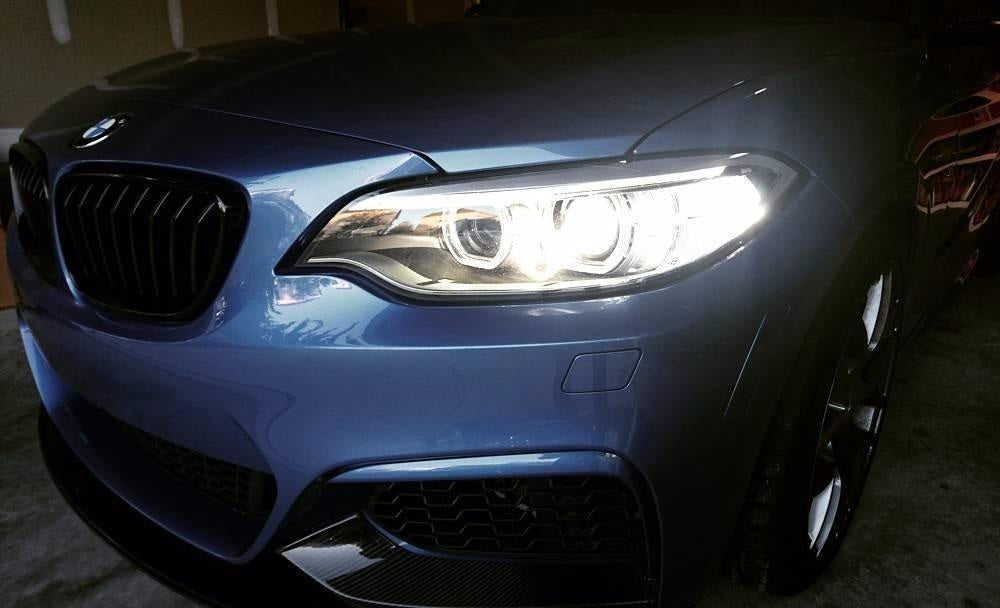 Ultra Bright White CANBUS Error Free LED Bulbs for BMW 1 2 3 Series Front Turn Signals - No Hyper Flash, Direct Replacement, Enhanced Visibility for Day & Night Driving