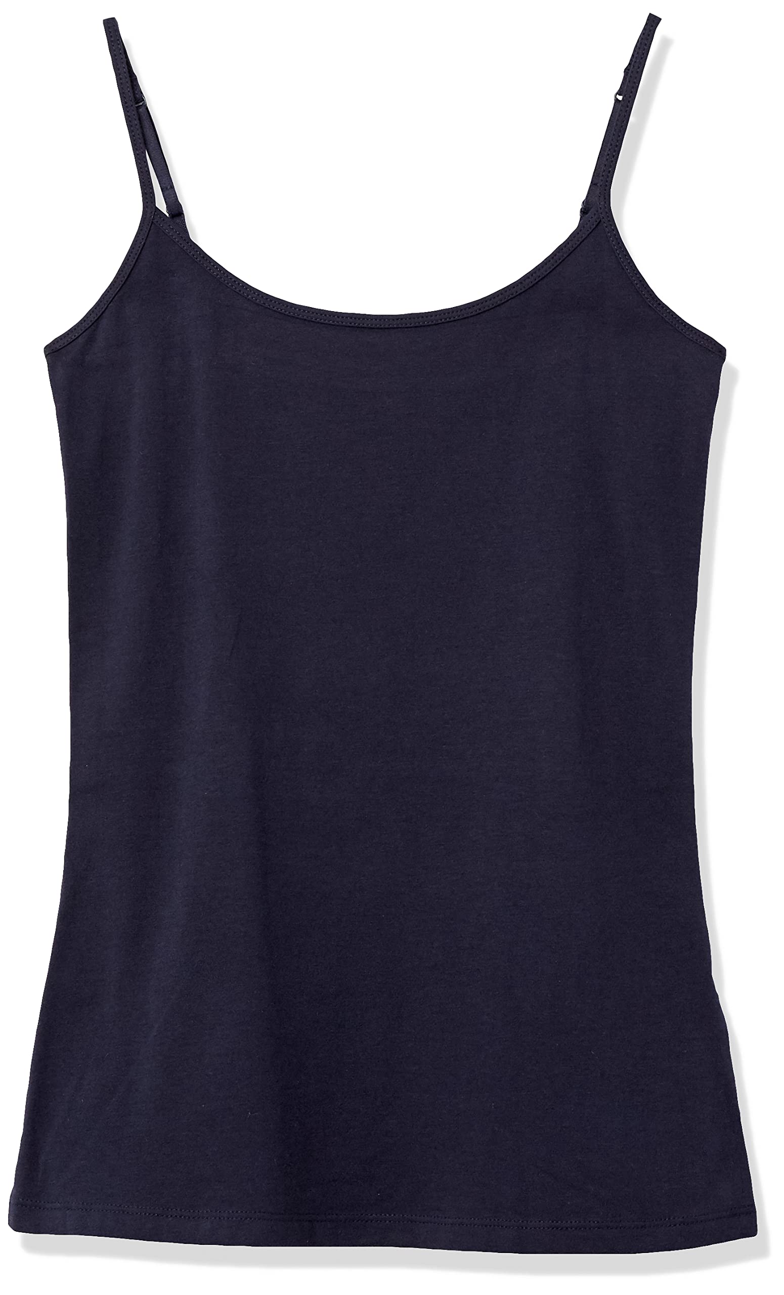 Amazon Essentials Women's Slim-Fit Camisole Top - 4 Pack | Soft Stretch Basic Tank Tops for Layering, Sleep & Casual Wear | Comfortable Everyday Undershirt for Women