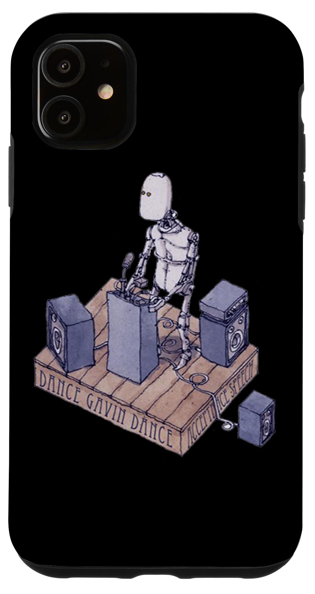 iPhone 11 Case - Dance Gavin Dance Band Graphic Design Phone Cover - Protective Slim Fit Shockproof TPU Case for iPhone 11 - Perfect for Concerts, Music Fans & Everyday Use
