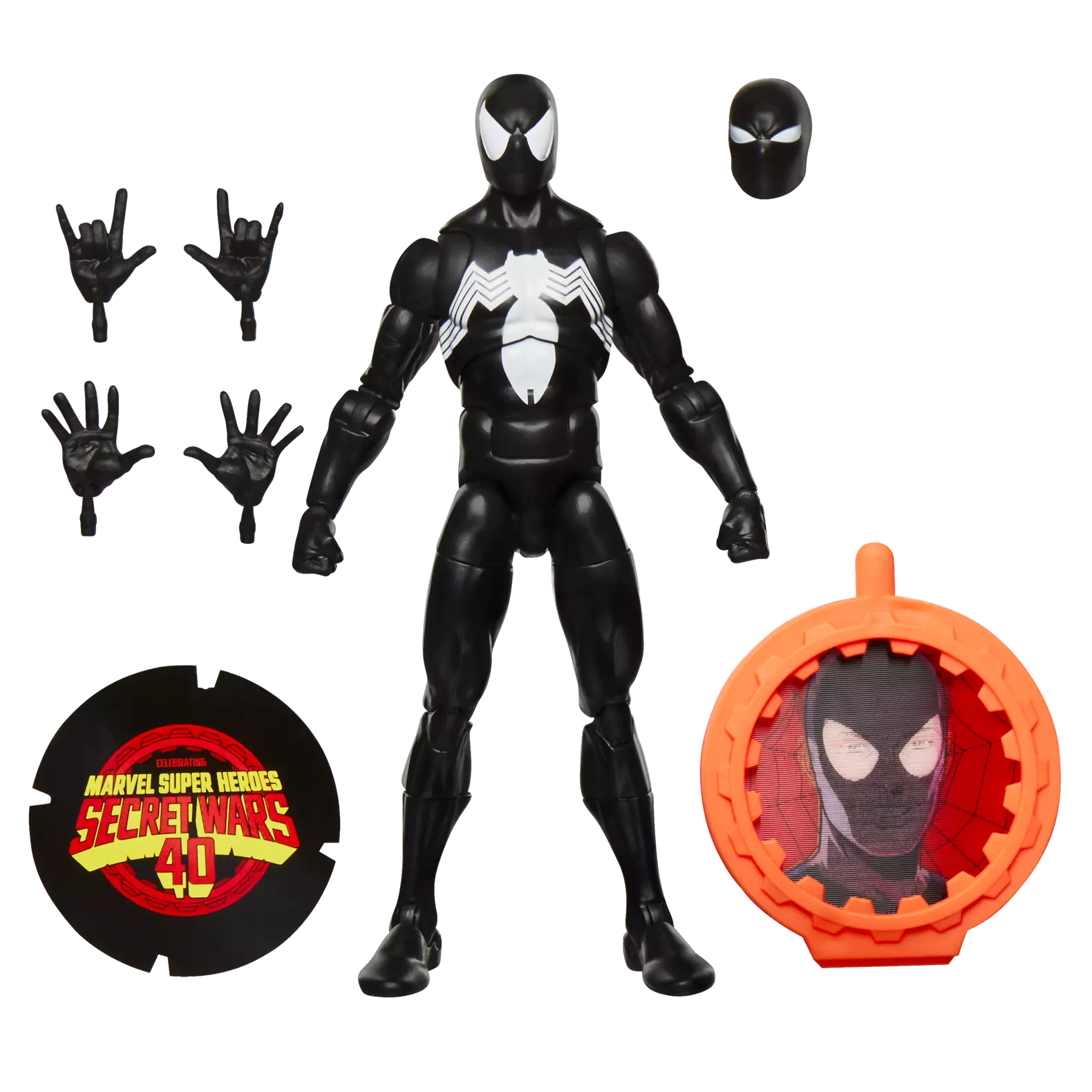 Secret Wars Marvel Legends Spider-Man 6-Inch Action Figure - Collectible Toy for Superhero Fans, Gift for Kids & Adults, Perfect for Display & Play