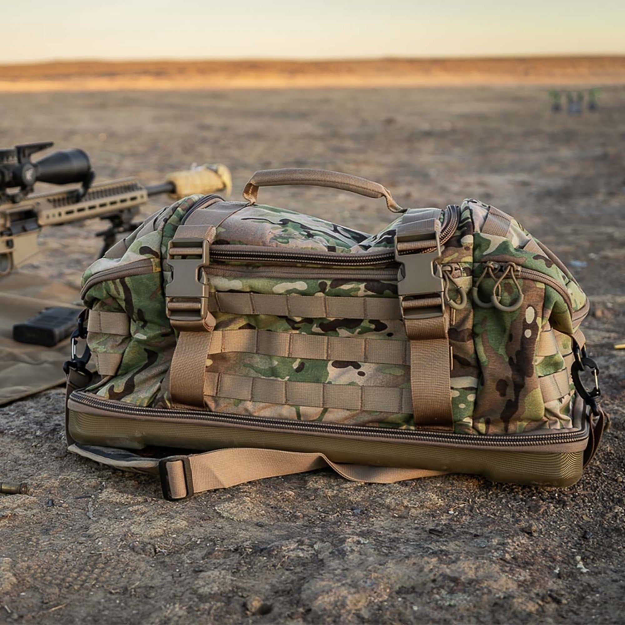 Eberlestock Bang Bang 33L Range Bag - Customizable Compartments for Hunting & Shooting Range | Tactical Gear for Outdoor Sports & Range Practice