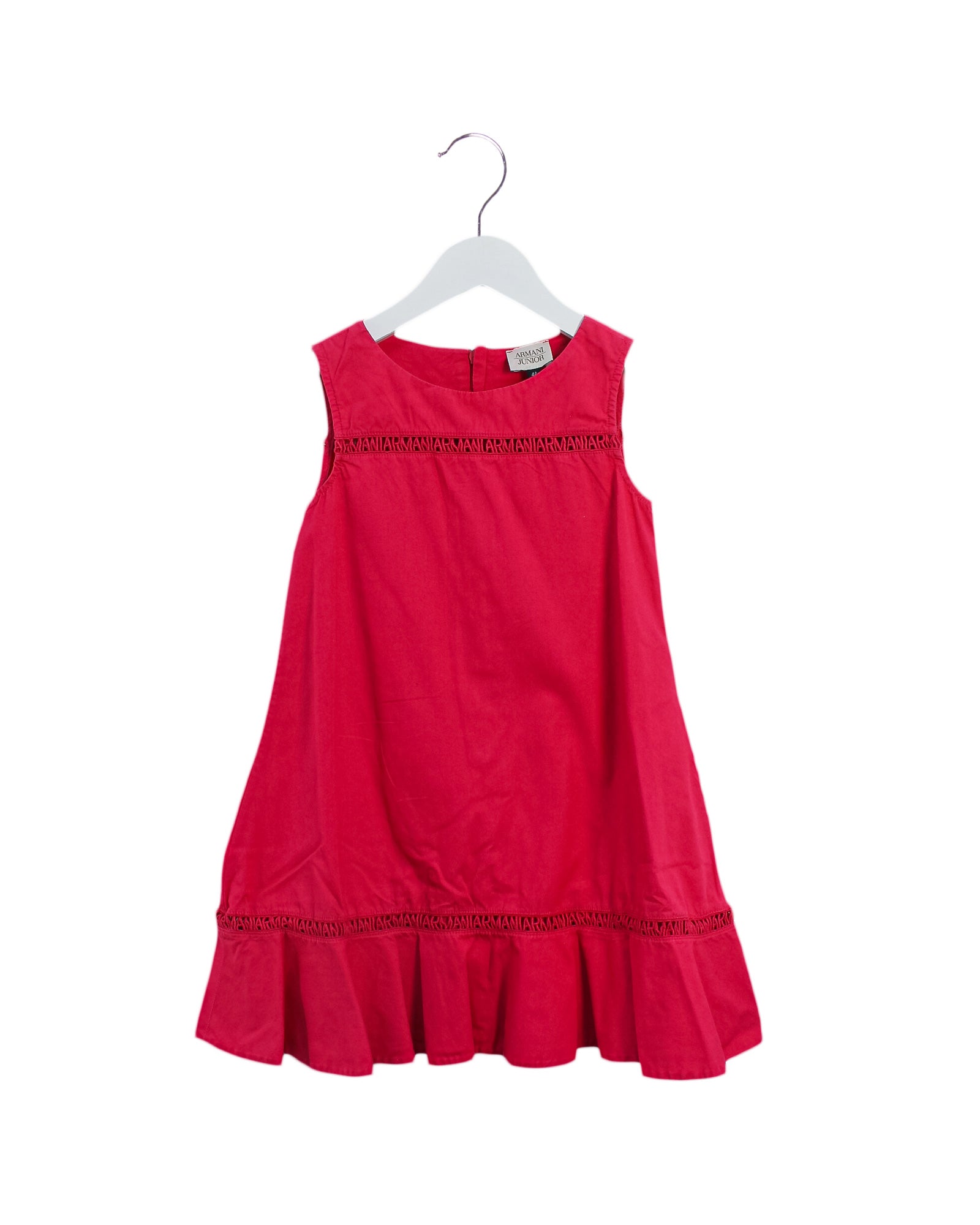 Armani Sleeveless Dress for Girls 4T - Stylish Summer Outfit for Parties & Special Occasions