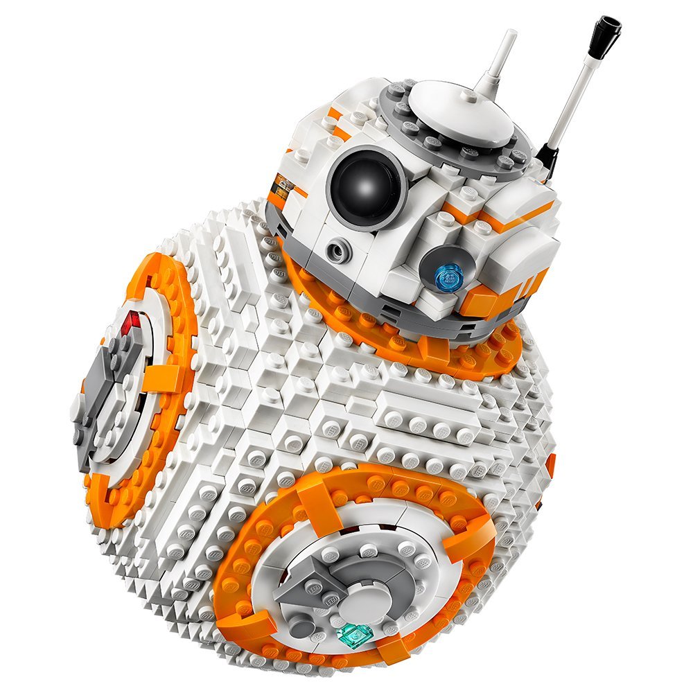 LEGO Star Wars BB-8 Droid Building Kit 75187 - 1106 Pieces Collectible Model for Kids & Adults - Perfect for Display, Gifts & Star Wars Fans Collection