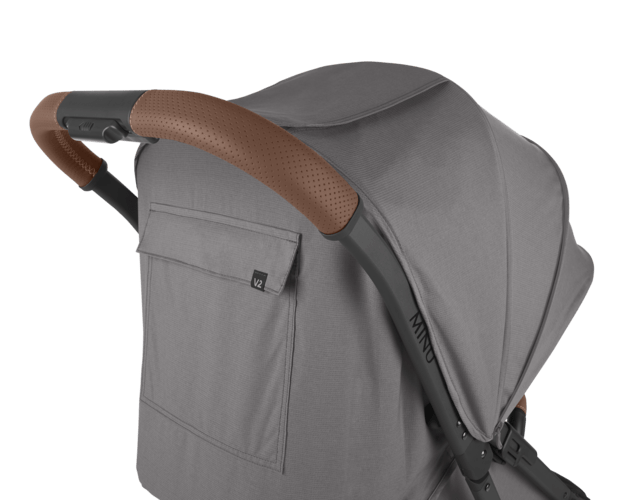 UPPAbaby Minu V2 Lightweight Compact Stroller - Foldable Travel Stroller for Babies & Toddlers - Perfect for Air Travel, Shopping & Everyday Use