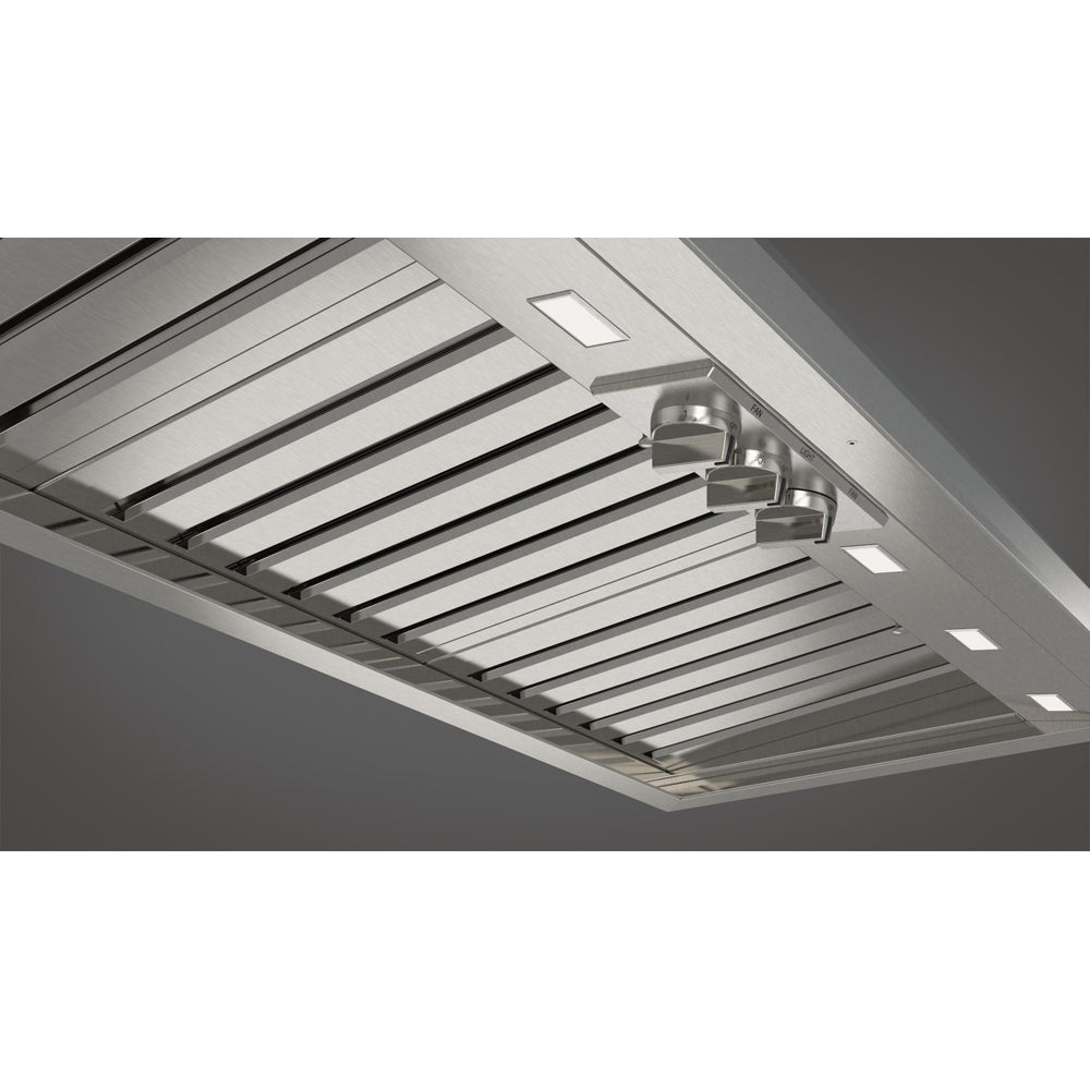 Fulgor Milano 46-Inch 600 CFM Professional Stainless Steel Range Hood Insert (F6BP46DS1) - Ideal for Modern Kitchens & High-Performance Cooking